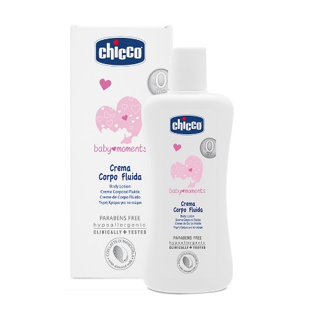 Chicco Baby Moments Γαλάκτωμα Ενυδάτωσης από 0+ μηνών 200ml