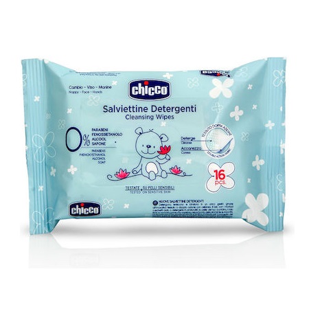 Chicco Απαλά Μωρομάντηλα Καθαρισμού 16τμχ