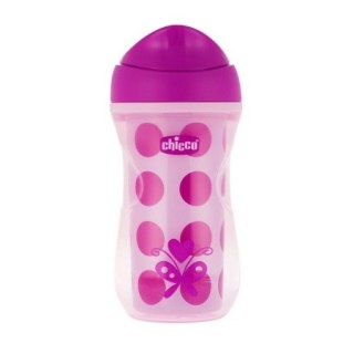 Chicco Active Cup Κύπελλο Χρώμα Ροζ από 14m+ 266ml