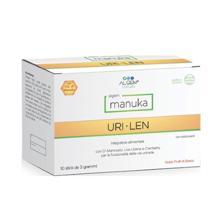 Algem Manuka Uri-Len για την Αντιμετώπιση των Λοιμώξεων του Ουροποιητικού 10 φακελίσκοι