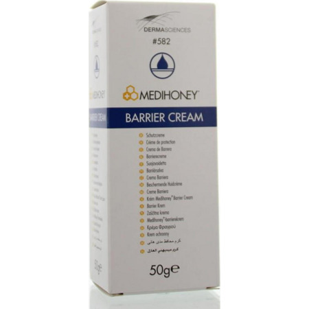 Medihoney Barrier Cream Κρέμα Φραγμού και Προστασίας Με Φυσική Αντιμικροβιακή, Αναπλαστική και Αντιφλεγμονώδη Δράση 50gr