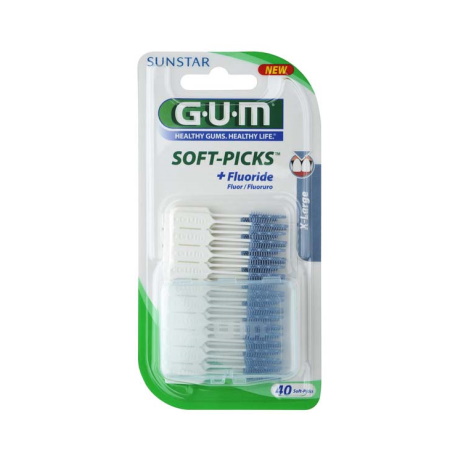 Gum Soft Picks (636) Οδοντιατρικές Οδοντογλυφίδες σε Μεγάλο Μέγεθος XL 40 τεμάχια