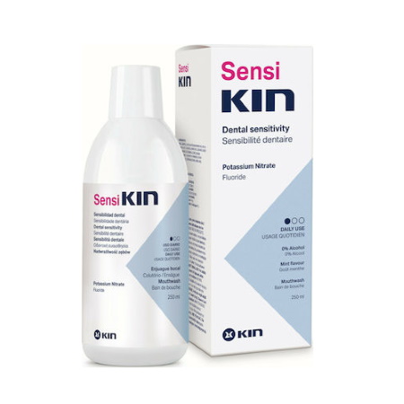 Kin SensiKin Mouthwash Στοματικό Διάλυμα για τα Ευαίσθητα Δόντια 250ml