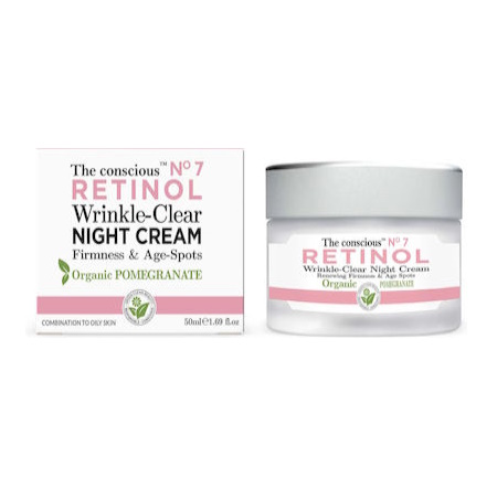 Biovene The conscious Retinol Wrinkle-Clear Night Cream Αντιρυτιδική Κρέμα Νύχτας με Ρετινόλη 50ml
