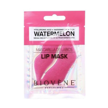Biovene Barcelona Watermelon Mega Moisturize Lip Treatment Mask Ενυδατική και Καταπραϋντική Μάσκα Χειλιών 1 Τεμάχιο