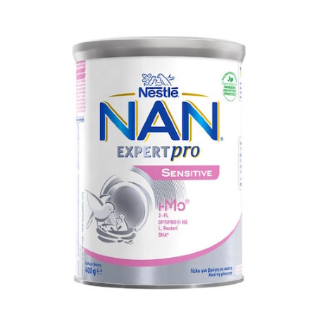 Nestle Nan Expert Pro Sensitive Γάλα Σε Σκόνη Για Βρέφη 0m+ 400gr