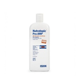 Isdin Nutratopic Pro-Amp Emollient Bath Gel Atopic Skin 400ml