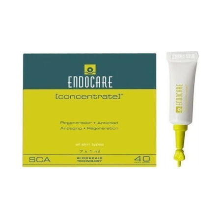 Endocare Ampoules SCA Biorepair Index 40% Aμπούλες μίας Δόσης για Εντατική Θεραπεία Σύσφιξης & Επανόρθωσης 7 amps x 1 ml