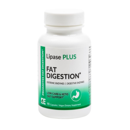 Dynamic Enzymes Lipase Plus Fat Digestion Προβιοτικά που Υποστηρίζουν την Πλήρη Πέψη των Λιπών 90 Κάψουλες
