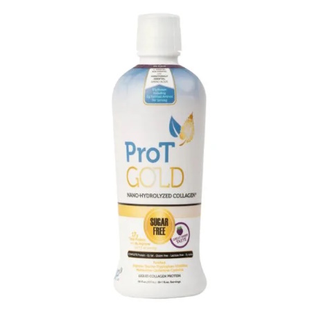ProT GOLD Liquid Protein Berry Συμπλήρωμα Διατροφής Πρωτεΐνης σε Υγρή Μορφή με Γεύση Βατόμουρο 480ml