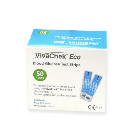 VivaChek Eco Ταινίες Μέτρησης Σακχάρου 50 τεμάχια