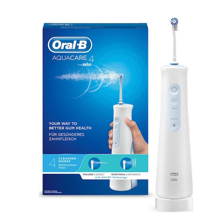 Oral B Aquacare 4 Oxyjet Ηλεκτρική Οδοντόβουρτσα με Καινοτόμο Σύστημα Καθαρισμού 1τμχ