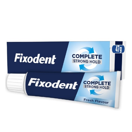Fixodent Complete Strong Hold Στερεωτική Κρέμα Τεχνητής Οδοντοστοιχίας, 47g