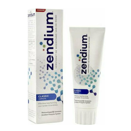 Zendium Classic Complete Οδοντόκρεμα Καθημερινής Χρήσης για Προστασία Δοντιών & Ούλων 75ml