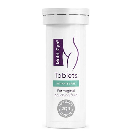 Multi-Gyn Tablets For Vaginal Douche Αναβράζοντα Δισκία για το Πουάρ Ενδοκολπικών Πλύσεων 10 Τεμάχια