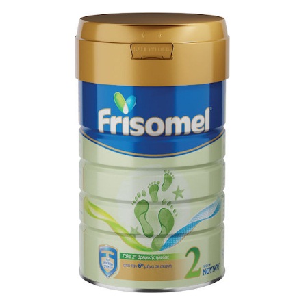 Frisomel 2 Γάλα σε σκόνη 2ης βρεφικής ηλικίας για βρέφη από τον 6ο μέχρι τον 12ο μήνα 400gr
