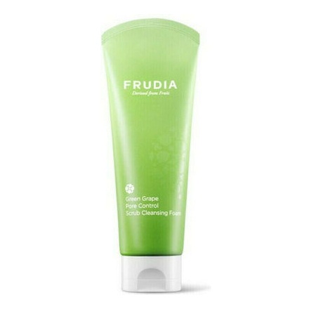 Frudia Green Grape Pore Control Scrub Cleansing Foam Απολεπιστικό & Αφρός Προσώπου με Εκχύλισμα Πράσινου Σταφυλιού 145ml