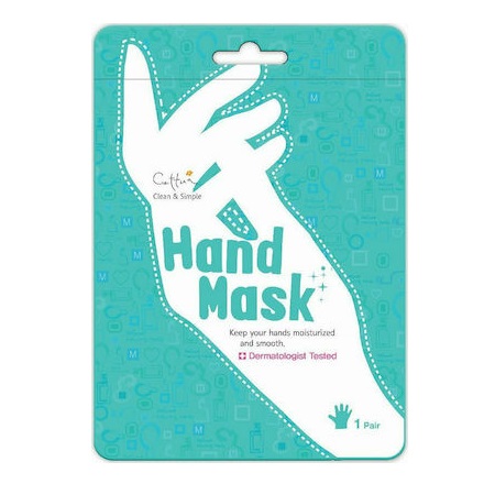 Vican Cettua Clean & Simple Hand Mask Ενυδατική Μάσκα Χεριών 1 Ζευγάρι