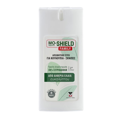 Menarini Mo-Shield Family Εντομοαπωθητικό Spray Απωθητικό Υγρό για Κουνούπια Σκνίπες Κατάλληλο για Παιδιά 75ml