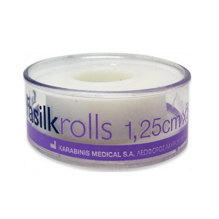 Karabinis Medical Alfasilk Rolls 1,25cm x 5m