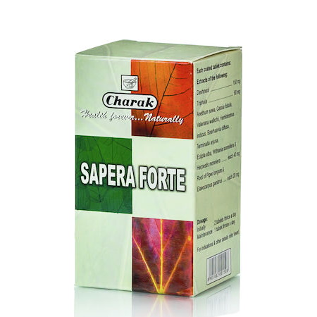 Charak Sapera Forte Αντιυπερτασικό Συμπλήρωμα Διατροφής και Ήπιο Ηρεμιστικό 100 ταμπλέτες