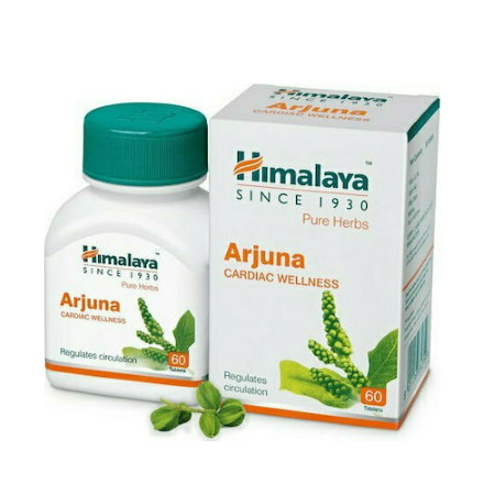 Himalaya Arjuna Συμπλήρωμα Διατροφής Για Την Υπέρταση 60 κάψουλες