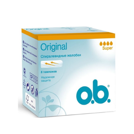 O.B. Procomfort Super Ταμπόν για Μέτρια Μεγάλη Ροή 8 τεμάχια