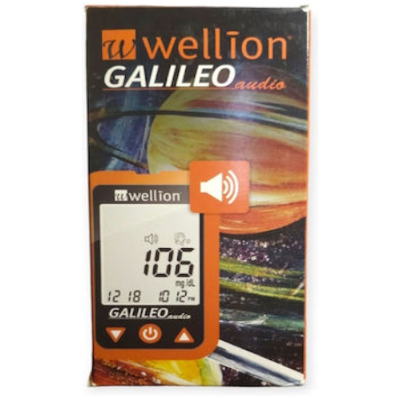 Wellion Galileo Audio Μετρητής Σακχάρου με Φωνητική Λειτουργία