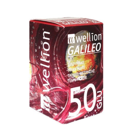 Wellion Galileo Ταινίες Μέτρησης Σακχάρου 50 ταινίες