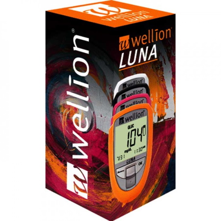 Wellion Luna Trio Μετρητής Γλυκόζης Χοληστερόλης Και Ουρικού Οξέος