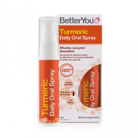 BetterYou Turmeric Daily Oral Spray Συμπλήρωμα Διατροφής 25ml