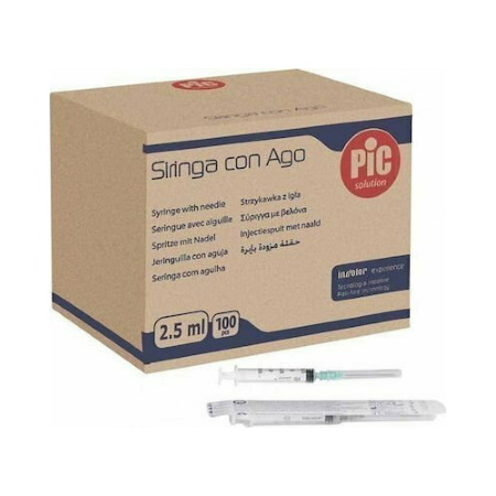 Pic Solution Central Σύριγγα 22G x 1/2