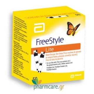 FreeStyle Lite Ταινίες Μέτρησης Σακχάρου 50 strips