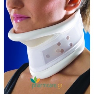 Anatomic Help 0405 Αυχενικό Κολάρο Ρυθμιζόμενο με Υποσαγώνιο Χρώμα Ασπρο Μέγεθος S