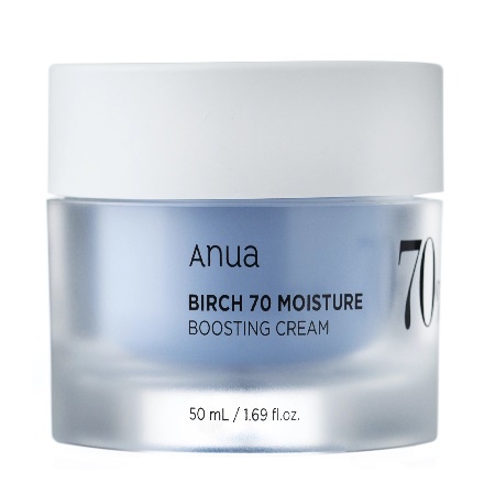 Anua Birch 70 Moisture Boosting Cream Ενυδατική Κρέμα Προσώπου με Νερό Σημύδας 50ml