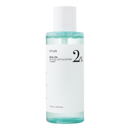 Anua BHA 2% Gentle Exfoliating Toner Exfoliating Facial Toner with Acids Απολεπιστικό Τόνερ με Σαλικυλικό Οξύ 2% 150ml