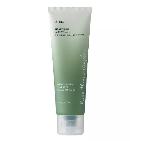Anua Heartleaf Quercetinol Pore Deep Cleansing Foam Αφρός Καθαρισμού για το Πρόσωπο 150ml