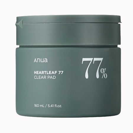 Anua Heartleaf 77% Toner Pad Soothing Toning Pads with Astragalus Extract Επιθέματα Προσώπου 70 Τεμάχια