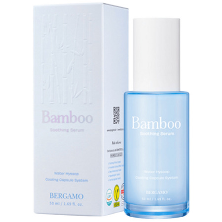 Bergamo Bamboo Soothing Serum Καταπραϋντικός Ορός Προσώπου 50ml