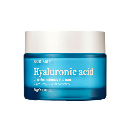 Bergamo Hyaluronic Acid Essential Intensive Cream Ενυδατική κρέμα Προσώπου με Υαλουρονικό Οξύ 50g