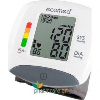 Medisana BW-82E Ecomed Πιεσόμετρο Καρπού με Ένδειξη Αρρυθμίας