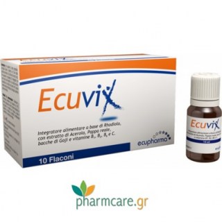 Ecuvix 10 φιαλίδια των 10ml