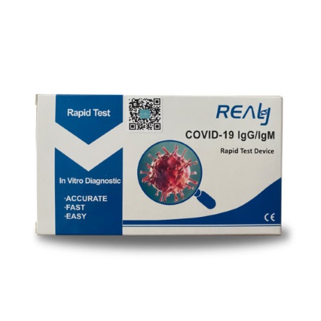 Realy Covid-19 IgG/IgM Rapid Test Τεστ Αντισωμάτων Κορωνοϊού 1 τεμάχιο