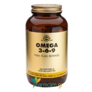  Solgar Omega 3-6-9 softgels 120s