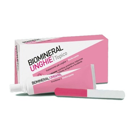 Meda Biomineral Unghie Topico Γαλάκτωμα για τα Νύχια 20ml + Λίμα
